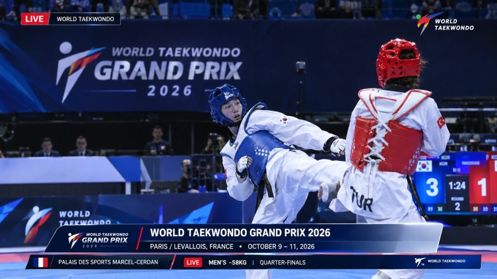 Lire la suite à propos de l’article Taekwondo 2026 Live On TV